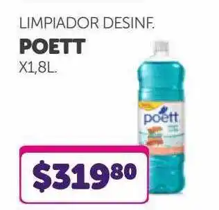 La Gallega Supermercados Limpiador desinf. poett oferta
