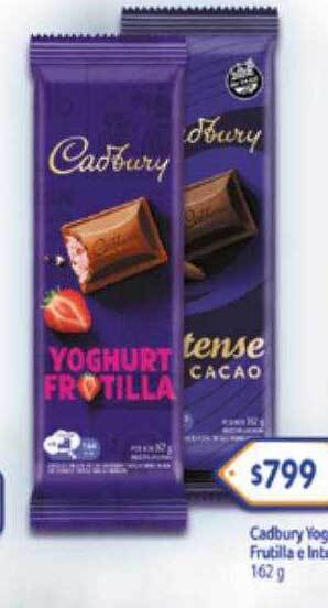 La Gallega Supermercados Cadbury yoghurt frutilla e intense oferta