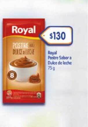 La Gallega Supermercados Royal postre sabor a dulce de leche oferta