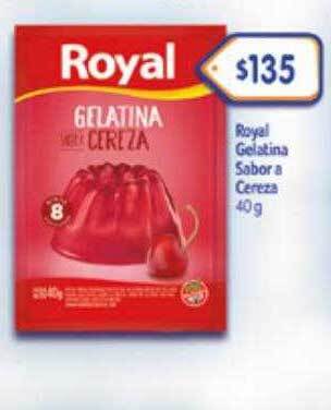 La Gallega Supermercados Royal gelatina sabor a cereza oferta