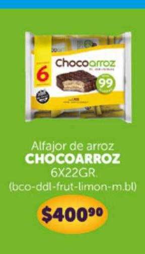 La Gallega Supermercados Alfajor de arroz chocoarroz oferta