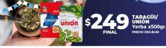 Supermayorista Vital Taragüi unión yerba oferta
