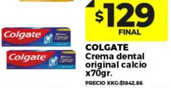 Supermayorista Vital Colgate crema dental original calcio oferta