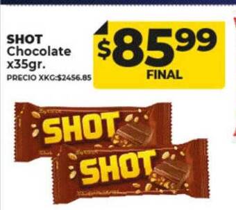 Supermayorista Vital Shot chocolate oferta