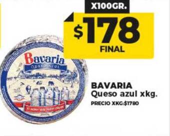 Supermayorista Vital Bavaria queso azul oferta