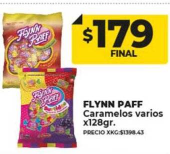 Supermayorista Vital Flynn paff caramelos varios oferta
