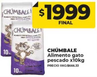Supermayorista Vital Chúmbale alimento gato pescado oferta