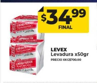 Supermayorista Vital Levex levadura oferta