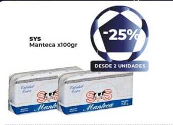 Supermayorista Vital Sys manteca oferta