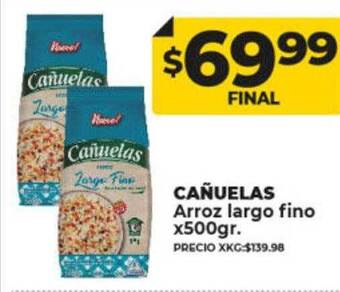 Supermayorista Vital Cañuelas arroz largo fino oferta