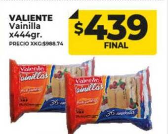 Supermayorista Vital Valiente vainilla oferta