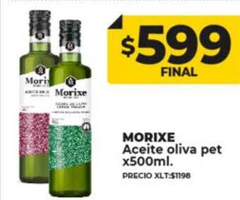 Supermayorista Vital Morixe aceite oliva pet oferta