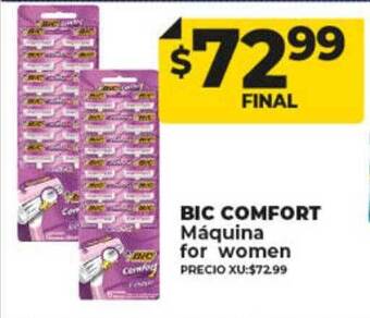 Supermayorista Vital Bic comfort máquina for women oferta