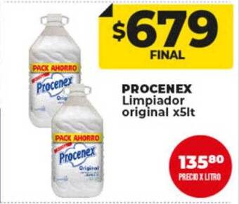 Supermayorista Vital Procenex limpiador original oferta
