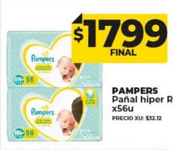 Supermayorista Vital Pampers pañal hiper oferta