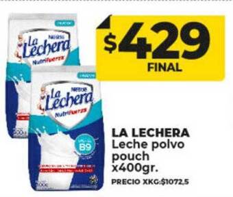 Supermayorista Vital La lechera leche polvo pouch oferta