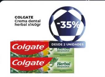 Supermayorista Vital Colgate crema dental herbal oferta