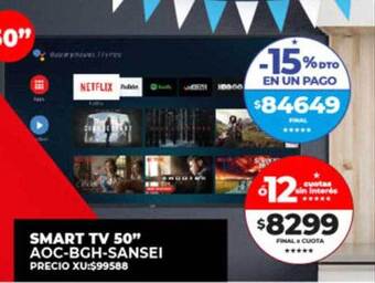 Supermayorista Vital Smart tv 50 oferta
