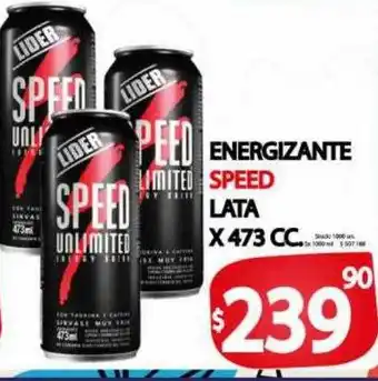 Supermercados Becerra Energizante speed lata oferta