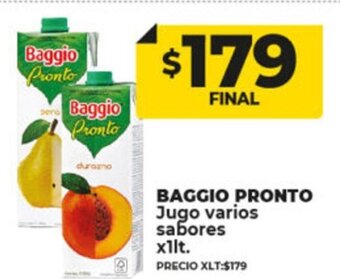 Supermayorista Vital Baggio Pronto Jugo Varios Sabores x 1lt oferta