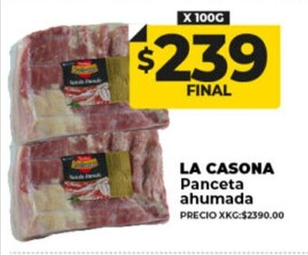 Supermayorista Vital La Casona Panceta Ahumada oferta