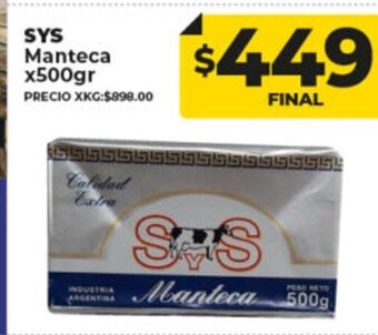 Supermayorista Vital SYS Manteca oferta