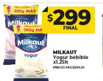 Supermayorista Vital Milkaut Yogur bebible oferta