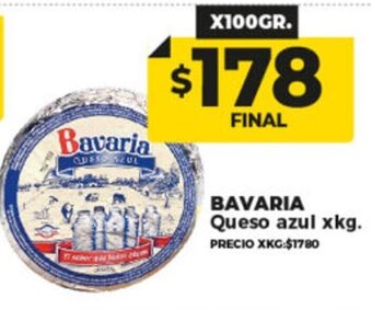 Supermayorista Vital Bavaria Queso Azul oferta