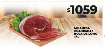 Supermayorista Vital Milanesa Cuadrada/Bola de Lomo xkg oferta