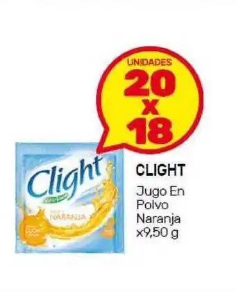 Nini Mayorista Clight Jugo En Polvo Naranja x9.50g oferta