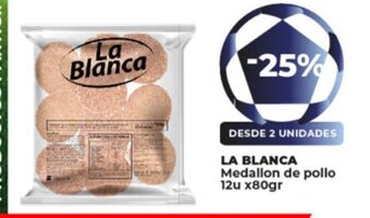 Supermayorista Vital La Blanca Medallon de pollo oferta