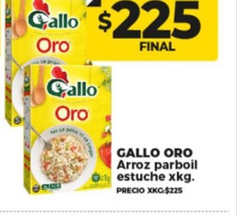 Supermayorista Vital Gallo Oro Arroz Parboil Estuche oferta