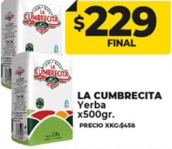 Supermayorista Vital La Cumbrecita Yerba oferta
