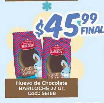Diarco Bariloche Huevo de Chocolate 22gr oferta