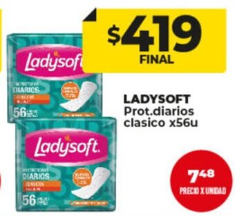 Supermayorista Vital Ladysoft Prot. diarios clasico oferta