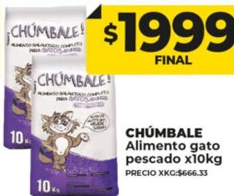 Supermayorista Vital Chúmbale Alimento gato pescado oferta