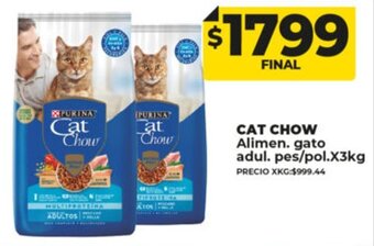 Supermayorista Vital Cat Chow Alimen.gato adul.pes/pol. oferta