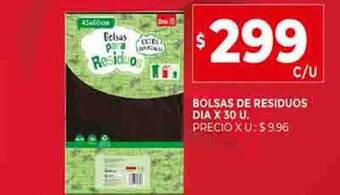 Supermercados DIA Bolsas de residuos dia oferta