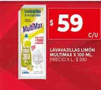 Supermercados DIA Lavavajillas limón multimax oferta