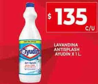Supermercados DIA Lavandina antisplash ayudin oferta
