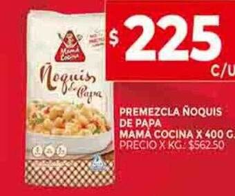 Supermercados DIA Premezcla ñoquis de papa mamá cocina oferta