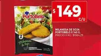 Supermercados DIA Milanesa de soja portobelo oferta