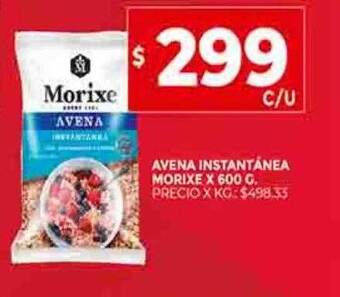 Supermercados DIA Avena instantánea morixe oferta