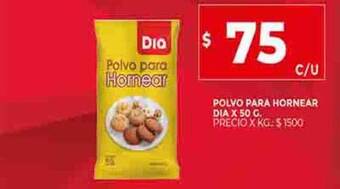 Supermercados DIA Polvo para hornear dia oferta