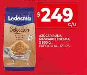 Supermercados DIA Azúcar rubia mascabo ledesma oferta