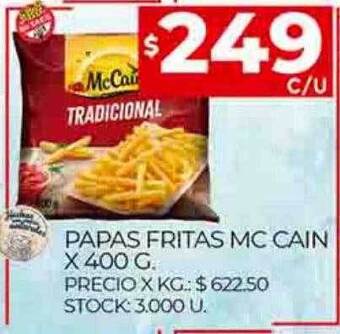 Supermercados DIA Papas fritas mc cain oferta