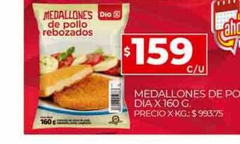 Supermercados DIA Medallones de pollo dia oferta