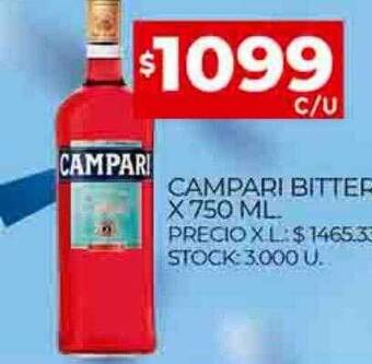 Supermercados DIA Campari bitter oferta