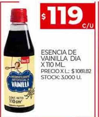 Supermercados DIA Esencia de vainilla dia oferta