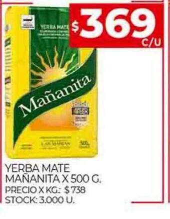 Yerba mate mañanita